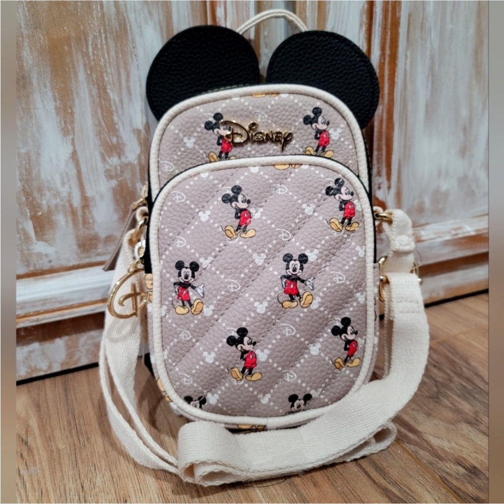 NWOT Disney Mickey Mouse Monogram Crossbody bag